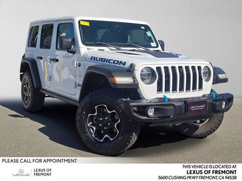 Used 2021 Jeep Wrangler Unlimited Rubicon 4xe w/ Dual Top Group AWD/4WD image 1