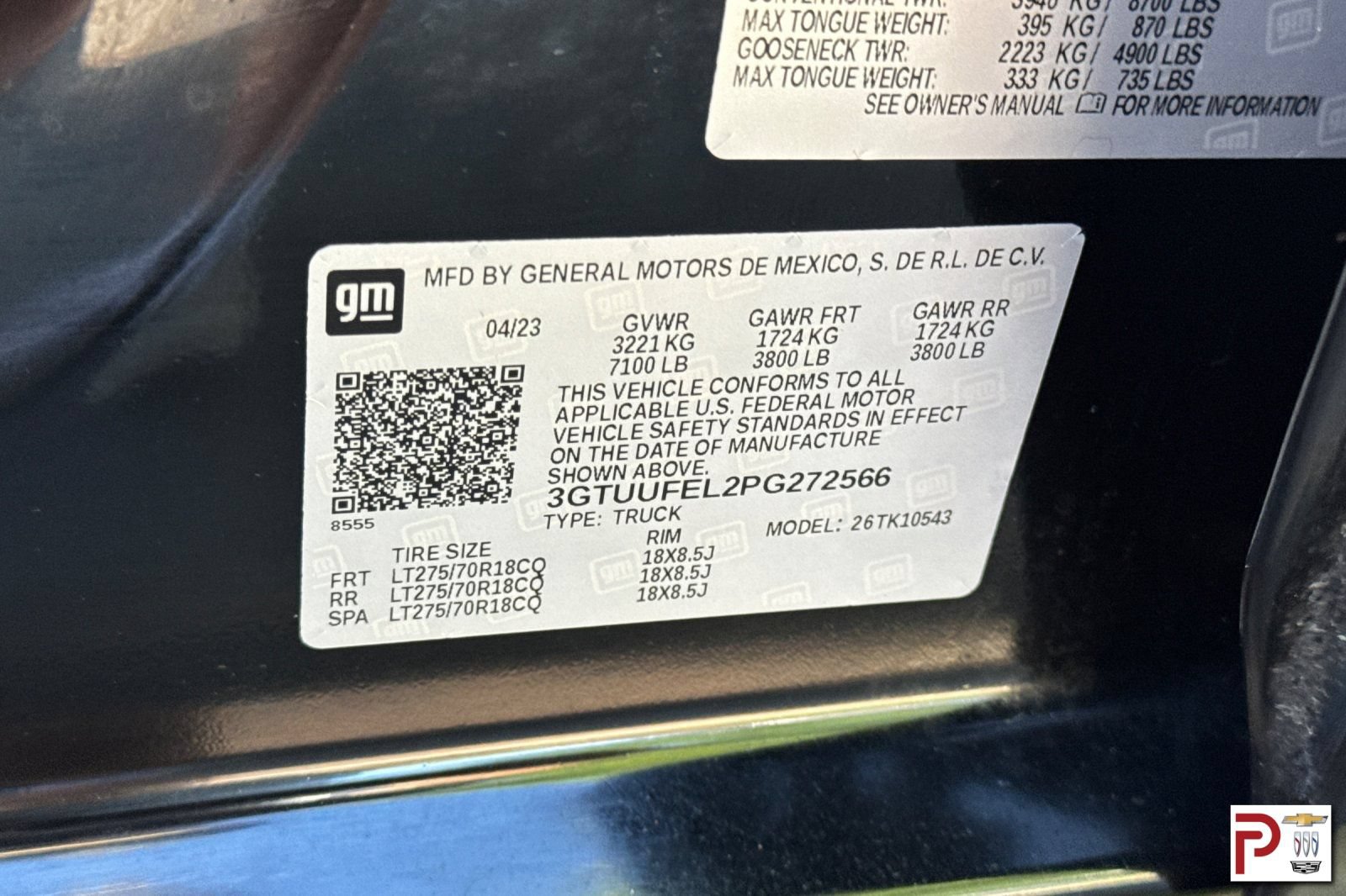 Used 2023 GMC Sierra 1500 AT4X AWD/4WD image 34