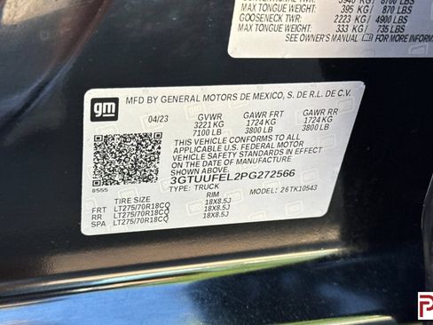 Used 2023 GMC Sierra 1500 AT4X AWD/4WD image 34