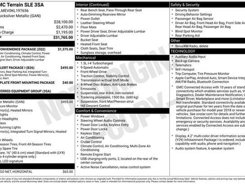 Used 2019 GMC Terrain SLE w/ Driver Convenience Package FWD image 19