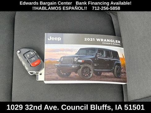 Used 2021 Jeep Wrangler Unlimited Sport AWD/4WD image 10