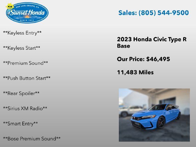Certified 2023 Honda Civic Type R image 14