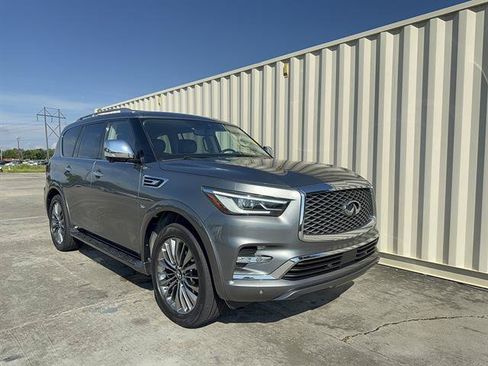 Used 2019 INFINITI QX80 Luxe w/ 22" Wheel Package AWD/4WD image 1