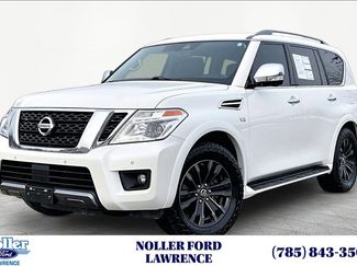 Used 2019 Nissan Armada Platinum w/ Captain's Chairs Package video 1
