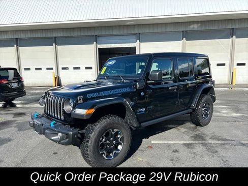 Certified 2023 Jeep Wrangler Unlimited Rubicon 4xe w/ Steel Bumper Group AWD/4WD image 9