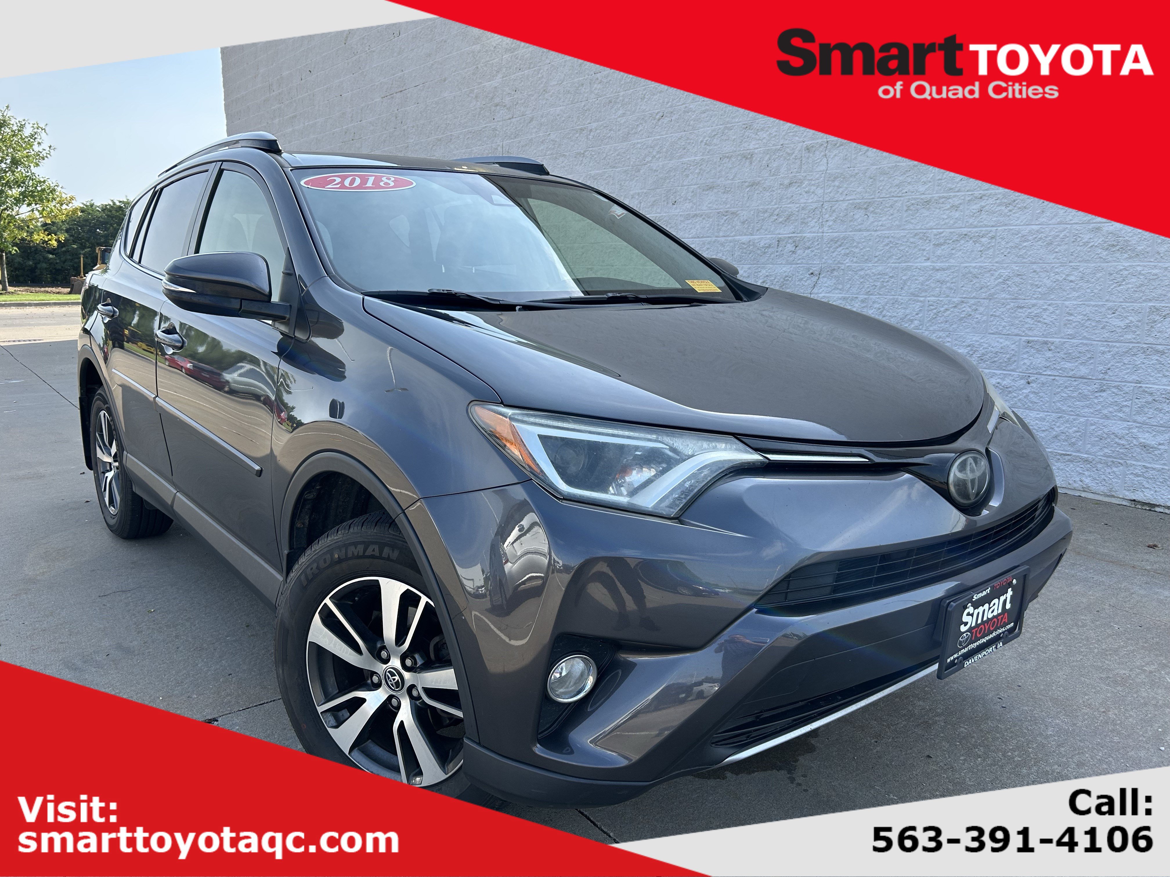 Used 2018 Toyota RAV4 XLE AWD/4WD image 1