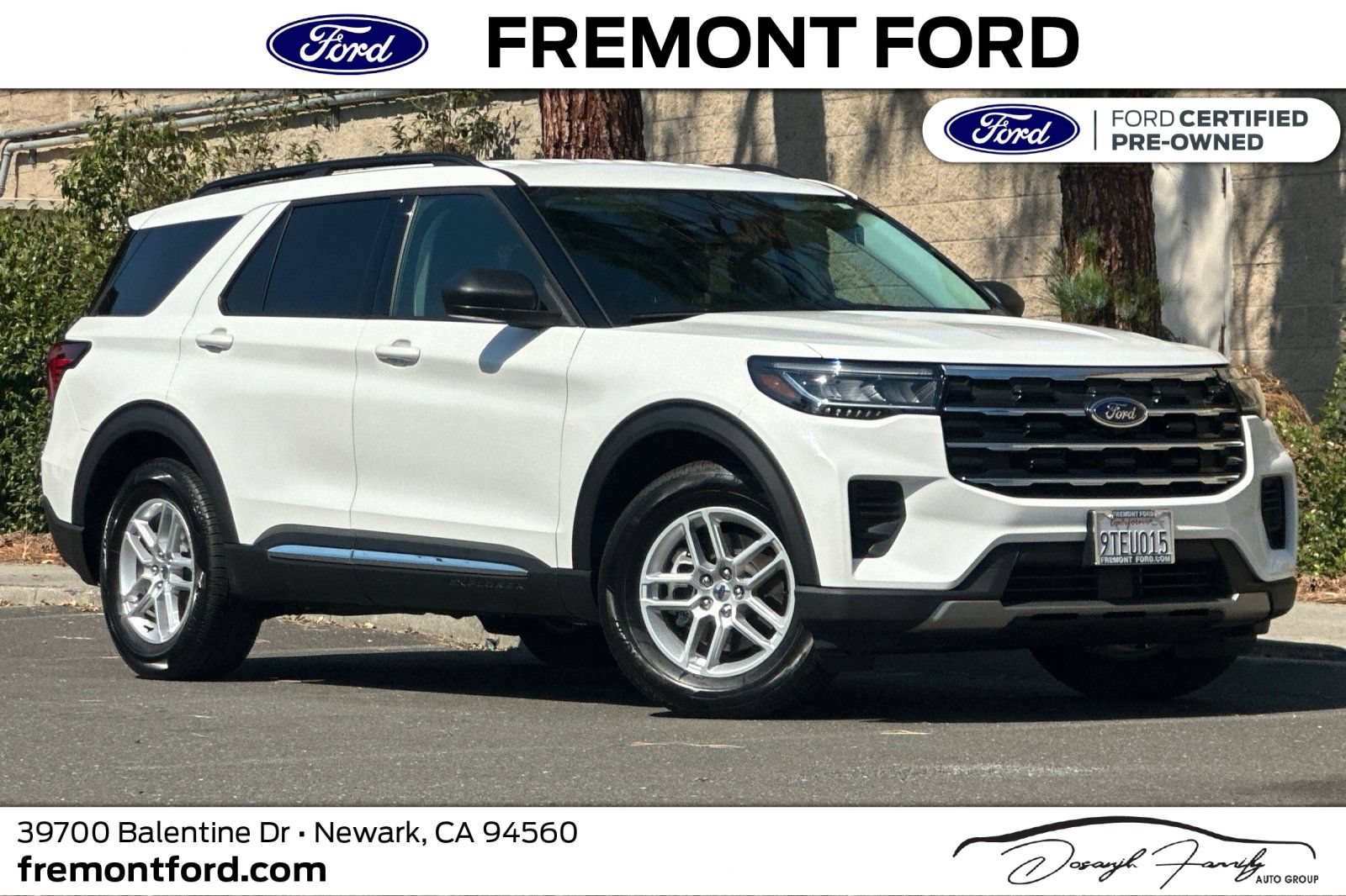 Certified 2025 Ford Explorer Active RWD image 1