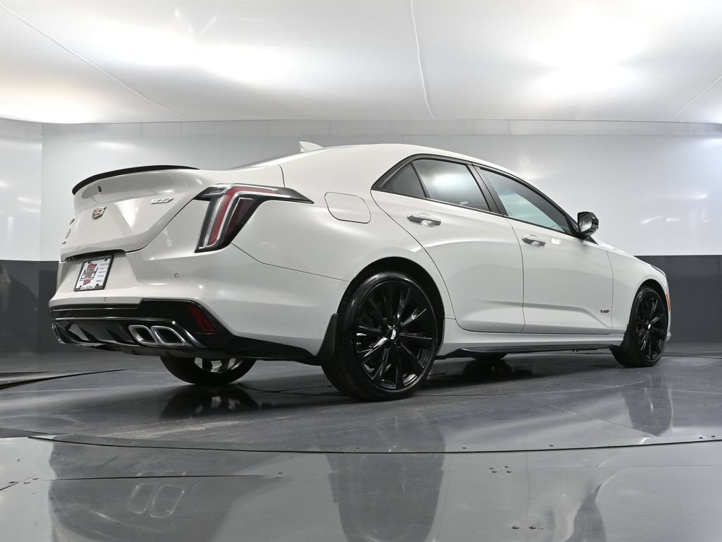 Used 2023 Cadillac CT4 V w/ LPO, ONYX Package AWD/4WD image 44