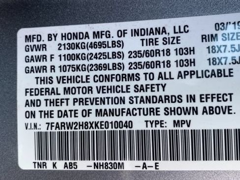 Used 2019 Honda CR-V EX-L image 29