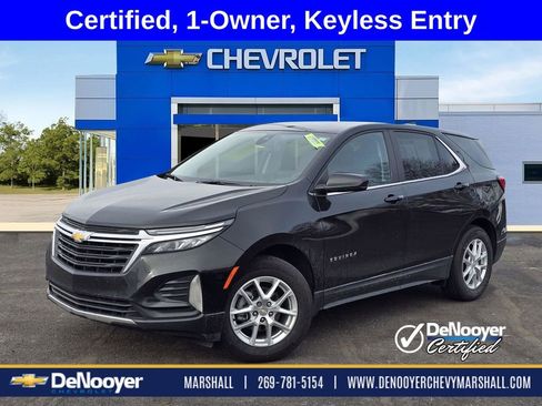 Used 2022 Chevrolet Equinox LT w/ LPO, Floor Liner Package FWD image 1