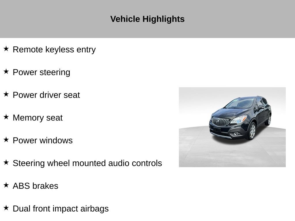Used 2014 Buick Encore Leather AWD/4WD image 36