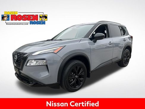 Certified 2023 Nissan Rogue SV w/ SV Premium B Package AWD/4WD image 1