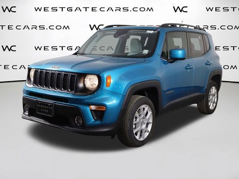 Used 2021 Jeep Renegade Latitude w/ Sun & Sound Group AWD/4WD image 1