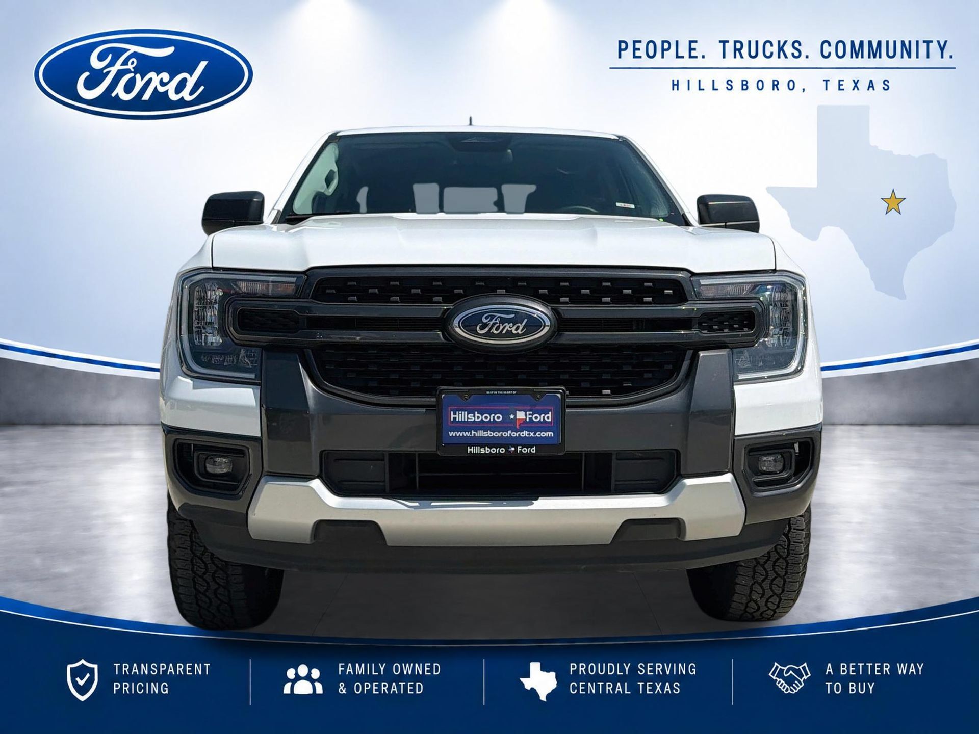 Used 2025 Ford Ranger XLT w/ Trailer Tow Package RWD image 2
