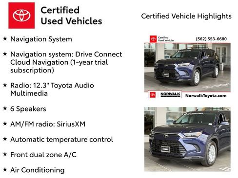Certified 2024 Toyota Grand Highlander XLE image 7
