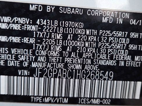 Used 2017 Subaru Crosstrek 2.0i Premium AWD/4WD image 45