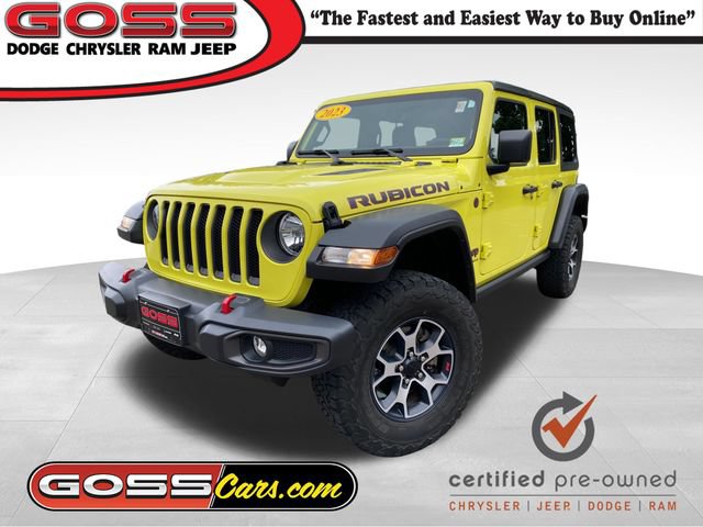 Certified 2023 Jeep Wrangler Unlimited Rubicon AWD/4WD 360° Tour