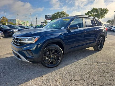 Used 2022 Volkswagen Atlas SE w/ Black Wheel Package image 28