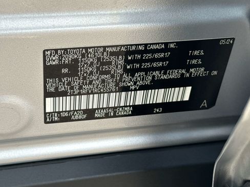 Used 2024 Toyota RAV4 XLE w/ Weather Package AWD/4WD image 29