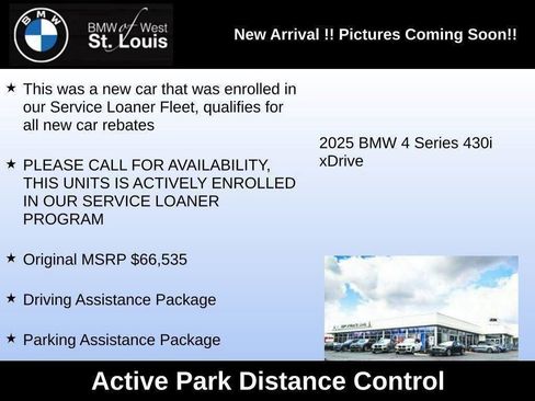 Used 2025 BMW 430i xDrive Convertible w/ Premium Package image 70