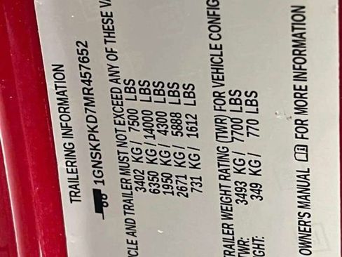 Used 2021 Chevrolet Tahoe Z71 image 27