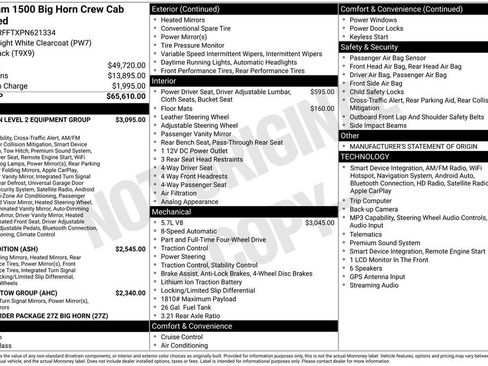 Used 2023 RAM 1500 Big Horn AWD/4WD image 9