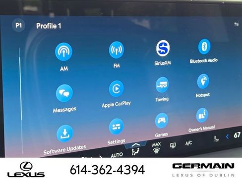 Used 2025 Lincoln Aviator Reserve w/ Jet Appearance Package AWD/4WD image 15