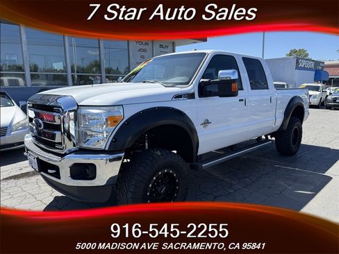 Used 2014 Ford F250 Lariat w/ Lariat Ultimate Package AWD/4WD image 3