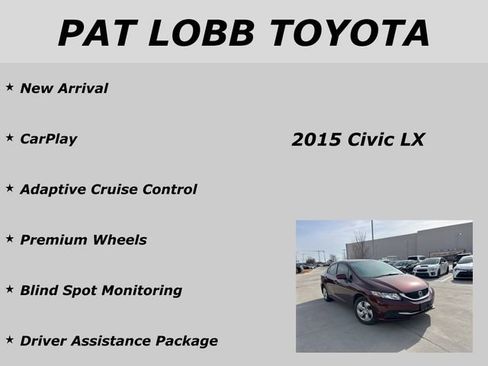 Used 2015 Honda Civic LX image 16