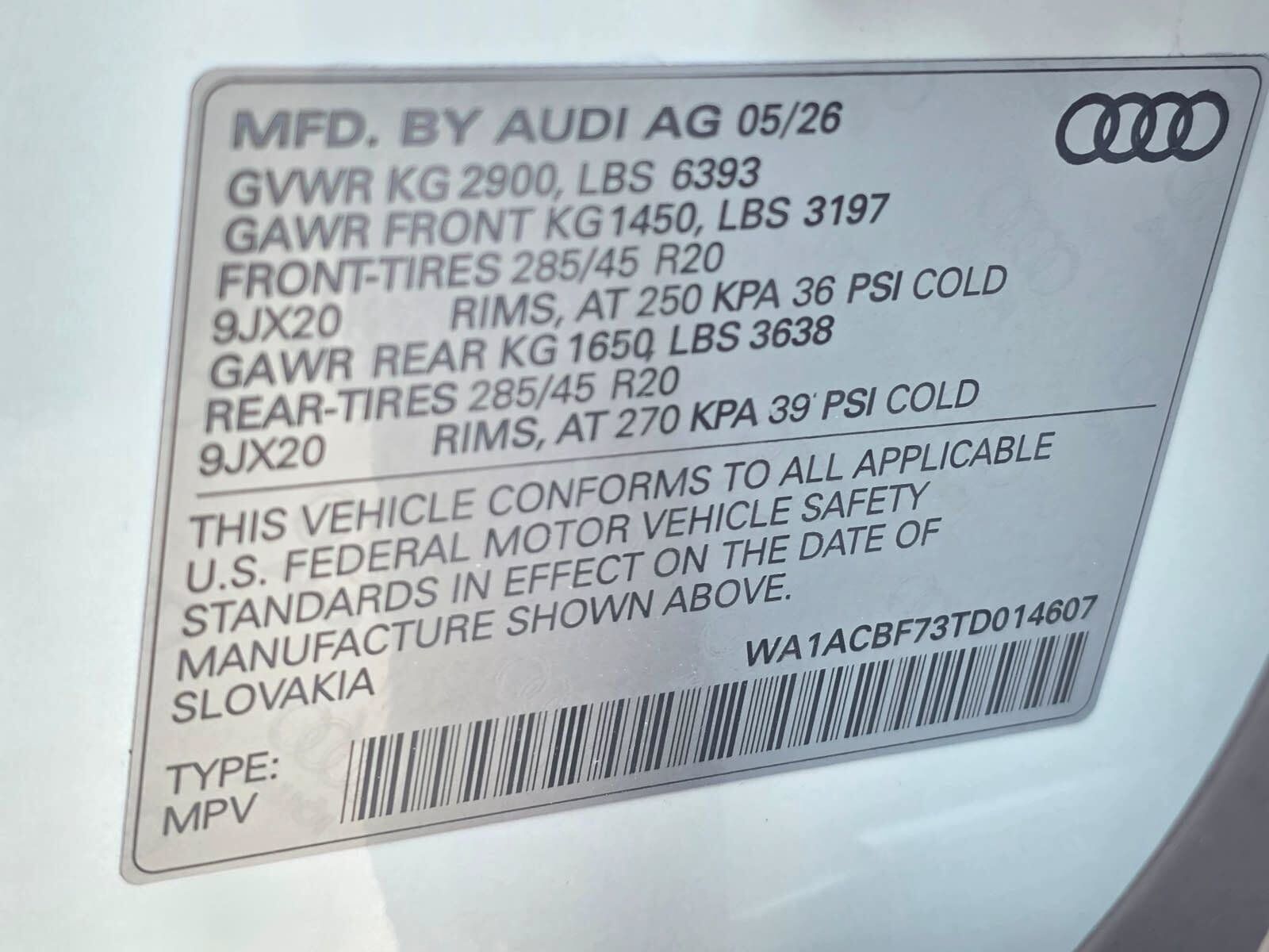 New 2026 Audi Q7 2.0T Premium AWD/4WD image 29