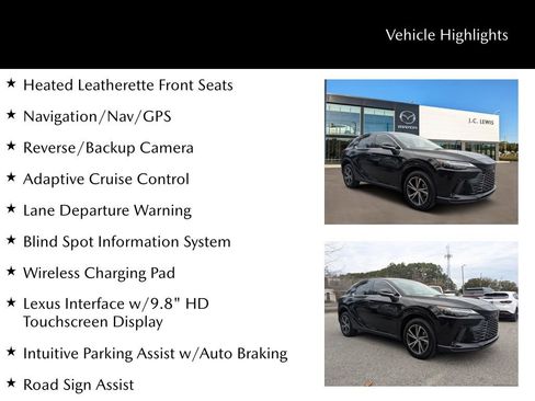Used 2024 Lexus RX 350 FWD w/ Accessory Package (K3) image 28