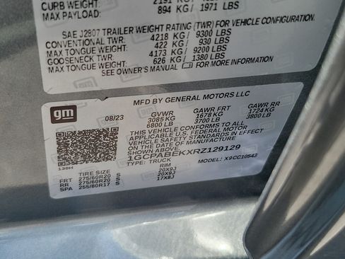 Used 2024 Chevrolet Silverado 1500 Custom w/ LPO, Dark Essentials Package RWD image 30