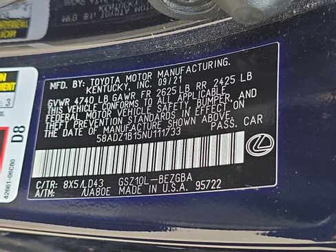 Used 2022 Lexus ES 350 w/ Premium Package FWD image 35