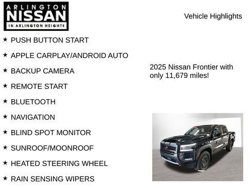 Certified 2025 Nissan Frontier PRO-4X w/ Pro Premium Package AWD/4WD image 8