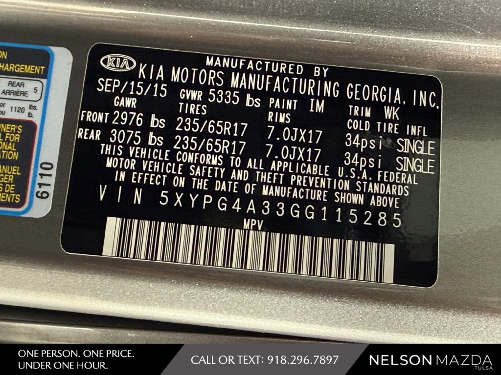 Used 2016 Kia Sorento FWD w/ LX Convenience Package image 52