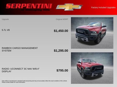 Used 2017 RAM 1500 Rebel w/ Luxury Group AWD/4WD image 4
