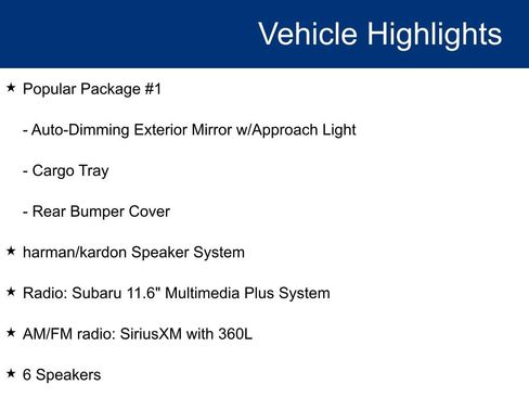 Used 2025 Subaru Forester Sport w/ Popular Package #1 AWD/4WD image 20