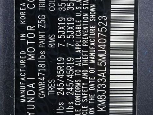 Used 2021 Hyundai Tucson Sport image 9