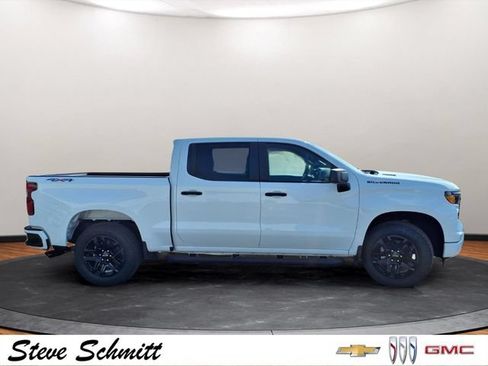 New 2026 Chevrolet Silverado 1500 Custom w/ Turbomax Blackout Package AWD/4WD image 24