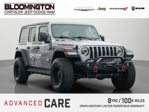 Used 2020 Jeep Wrangler Unlimited Rubicon w/ LED Lighting Group image 1