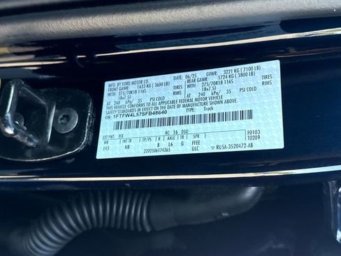 Used 2025 Ford F150 Tremor w/ Equipment Group 402A High AWD/4WD image 25