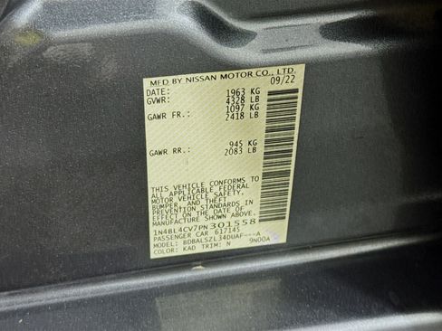 Used 2023 Nissan Altima 2.5 SR w/ SR Premium Package FWD image 39