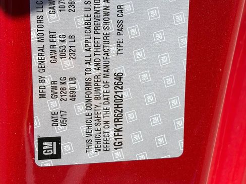 Used 2017 Chevrolet Camaro ZL1 image 30