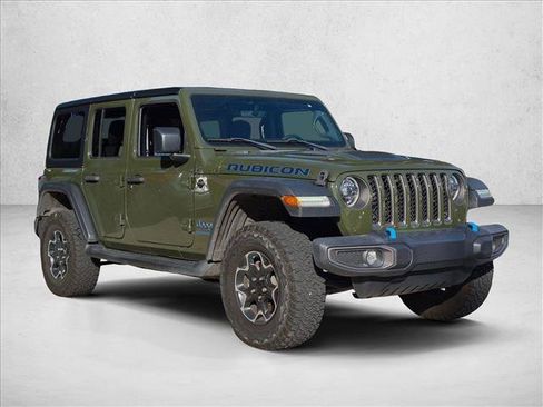 Used 2023 Jeep Wrangler Unlimited Rubicon 4xe AWD/4WD image 3
