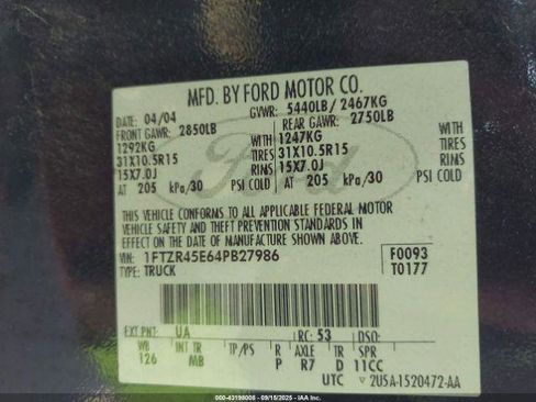 Used 2004 Ford Ranger FX4 image 16