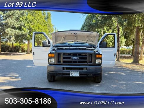 Used 2012 Ford E-350 and Econoline 350 Extended Super Duty w/ Commercial Cargo Van Pkg RWD image 27