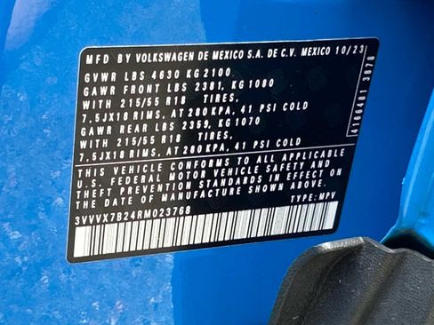 Certified 2024 Volkswagen Taos SE AWD/4WD image 26