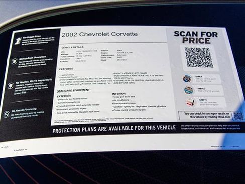 Used 2002 Chevrolet Corvette Coupe w/ Preferred Equipment Group2 image 22