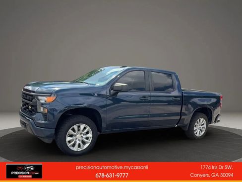 Used 2022 Chevrolet Silverado 1500 Custom RWD image 1