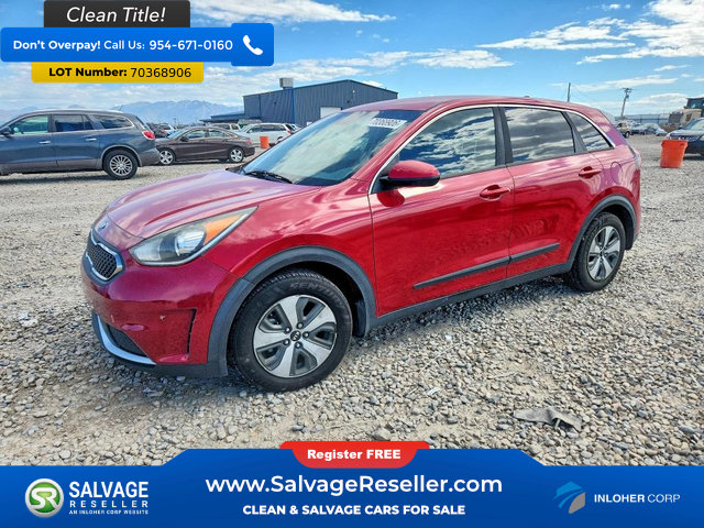 Used 2017 Kia Niro FE w/ Paint Protection Package FWD image 1